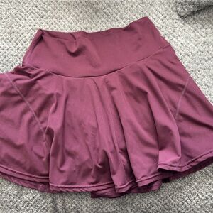 Popflex Twirl Skort- Plum